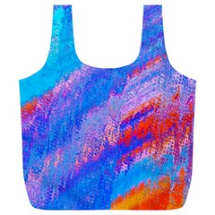 Fractal Full Print Recycle Bag (xl) by Sparkle