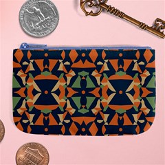 Abstract Pattern Geometric Backgrounds   Large Coin Purse by Eskimos