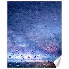 Gouttes D eau Galaxy Canvas 16  X 20  by kcreatif