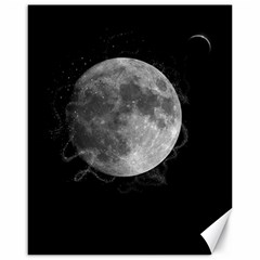 Lune Étoilé Canvas 16  X 20  by kcreatif