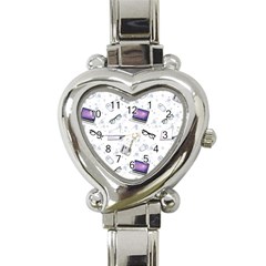 Computer Work Heart Italian Charm Watch by SychEva