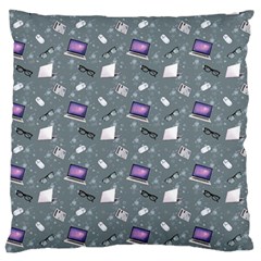 Office Works Standard Flano Cushion Case (one Side) by SychEva