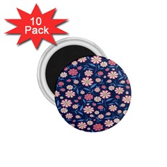 Flowers Pattern 1 75  Magnets (10 Pack)  by Sparkle