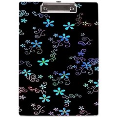 Flowers Pattern A4 Clipboard by Sparkle