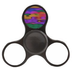 Puzzle Landscape In Beautiful Jigsaw Colors Finger Spinner by pepitasart