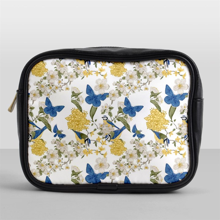 Birds Mini Toiletries Bag (One Side)