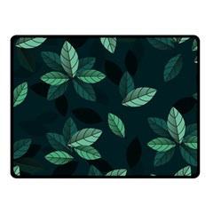 Foliage Fleece Blanket (small) by HermanTelo