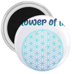 Flower Of Life  3  Magnets by tony4urban