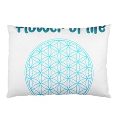 Flower Of Life  Pillow Case (two Sides) by tony4urban