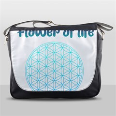 Flower Of Life  Messenger Bag by tony4urban