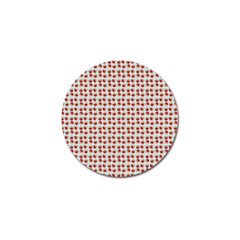 Kawaii Jam Pattern Aqua Golf Ball Marker by violetheavensky