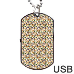 Fun Dog Tag Usb Flash (two Sides) by Sparkle