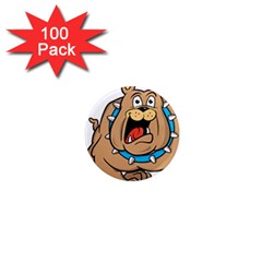 Bulldog-cartoon-illustration-11650862 1  Mini Magnets (100 Pack)  by jellybeansanddinosaurs