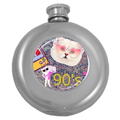 62341d1e09296173fa754e4d 62341d1e09296173fa754e4d-1 Round Hip Flask (5 Oz) by jellybeansanddinosaurs