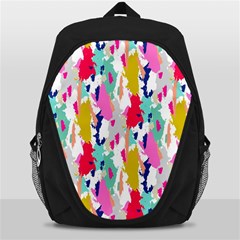 Acryl Paint Backpack Bag by CoshaArt