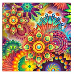 Mandalas-1084082 Large Satin Scarf (square) by jellybeansanddinosaurs