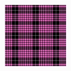 Pink Tartan 3 Medium Glasses Cloth (2 Sides) by tartantotartanspink2