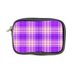 Pink Tartan 6 Coin Purse Front