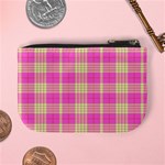 Pink Tartan 4 Mini Coin Purse Back