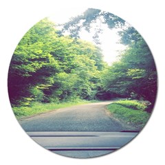 Photo Vue Sur Forêt  Magnet 5  (round) by kcreatif