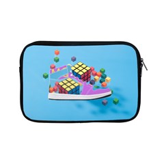 Floating-cubes-on-blue Backgrounderaser 20220422 203144521 Backgrounderaser 20220422 203216276 Apple Ipad Mini Zipper Cases by marthatravis1968