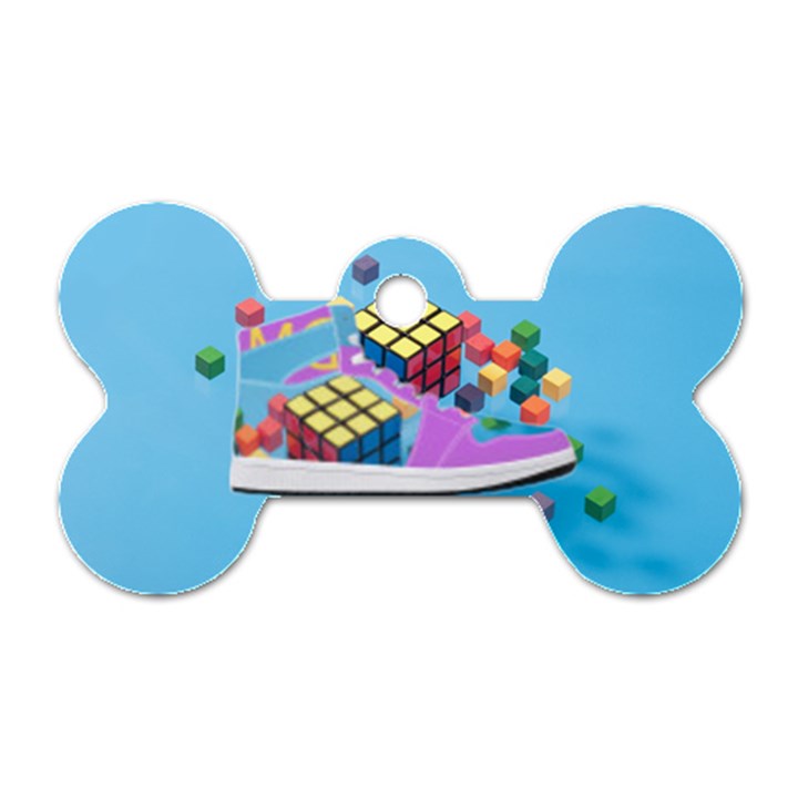 Floating-cubes-on-blue Backgrounderaser 20220422 203144521 Backgrounderaser 20220422 203216276 Dog Tag Bone (Two Sides)