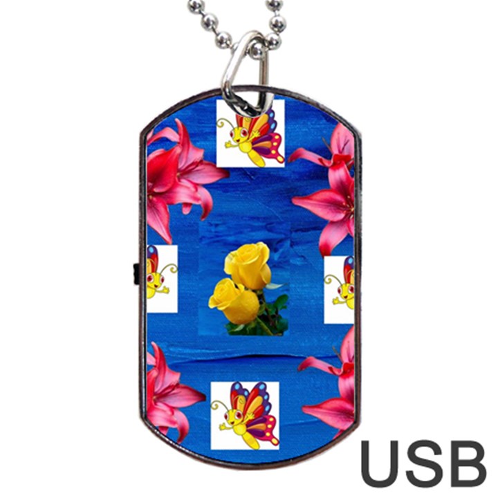 Backgrounderaser 20220425 173842383 Dog Tag USB Flash (Two Sides)