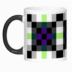 Agender Flag Plaid With Difference Morph Mug by WetdryvacsLair