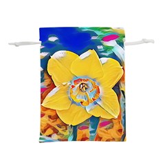 Full Bloom Lightweight Drawstring Pouch (l) by thedaffodilstore