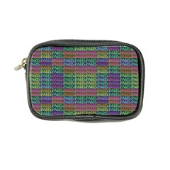 Paris Words Motif Colorful Pattern Coin Purse by dflcprintsclothing