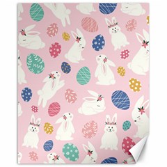 Cute Bunnies Easter Eggs Seamless Pattern Canvas 16  X 20  by Jancukart