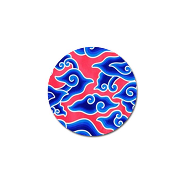 Batik Megamendung Golf Ball Marker (10 pack)