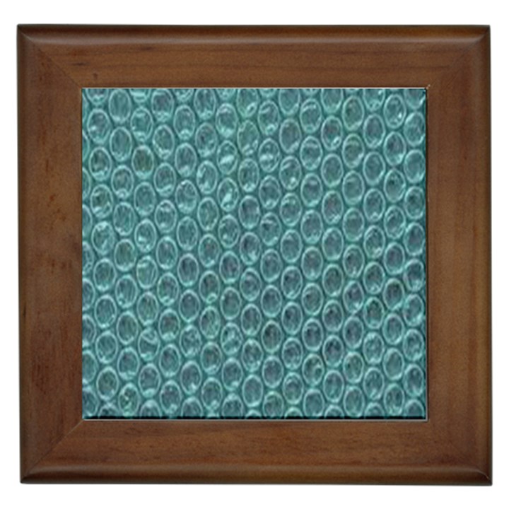 Bubble Wrap Framed Tile