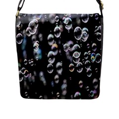 Bubble Flap Closure Messenger Bag (l) by artworkshop