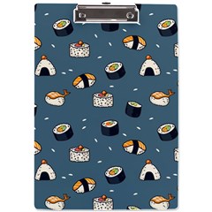 Sushi Pattern A4 Clipboard by Jancukart