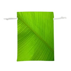 Banana Leaf Lightweight Drawstring Pouch (l) by artworkshop