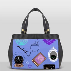 Pastel Goth Witch Blue Oversize Office Handbag (2 Sides) by NerdySparkleGoth