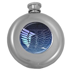 Attack On Titan Scouting Legion Round Hip Flask (5 Oz) by artworkshop