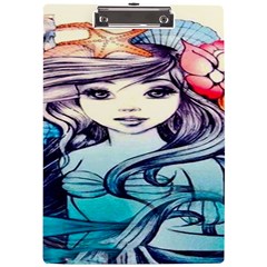 Beautifull Ariel Little Mermaid  Painting A4 Clipboard by artworkshop