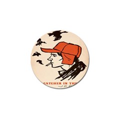 Catcher In The Rye Golf Ball Marker by artworkshop