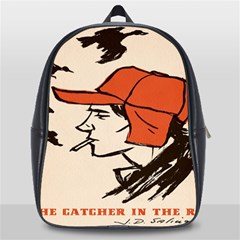 Catcher In The Rye School Bag (large) by artworkshop