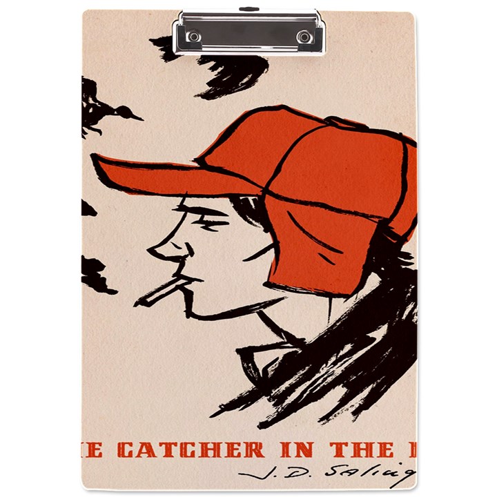 Catcher In The Rye A4 Clipboard