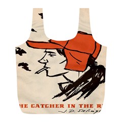 Catcher In The Rye Full Print Recycle Bag (l) by artworkshop