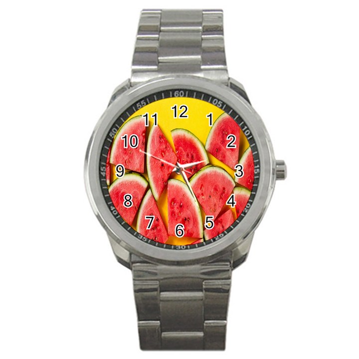 Watermelon Sport Metal Watch