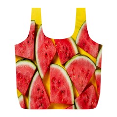 Watermelon Full Print Recycle Bag (l) by artworkshop