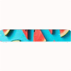 Watermelon Blue Background Small Bar Mats by artworkshop