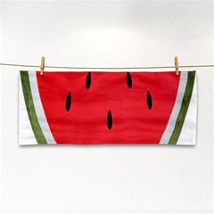 Watermelon Pillow Fluffy Hand Towel by artworkshop