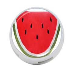 Watermelon Pillow Fluffy 4-port Usb Hub (two Sides) by artworkshop