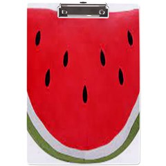 Watermelon Pillow Fluffy A4 Clipboard by artworkshop