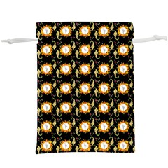 Flowers Pattern  Lightweight Drawstring Pouch (xl) by Sparkle